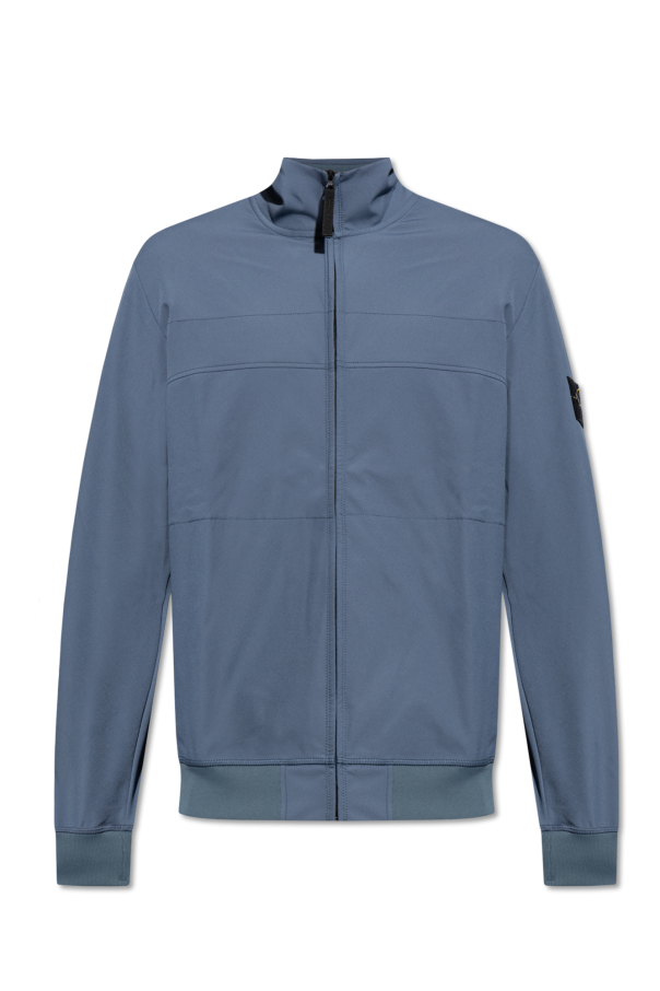 cotton la hoodie | Blue Zip-up Hoodie Stone Island cotton la hoodie | Blue Zip-up Hoodie Stone Island